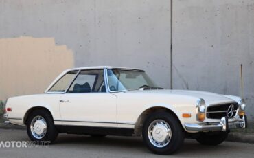 Mercedes-Benz-SL-Class-Cabriolet-1969-White-Green-135693-26