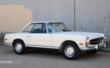 Mercedes-Benz-SL-Class-Cabriolet-1969-White-Green-135693-27