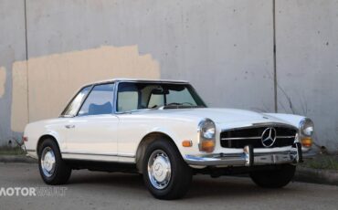 Mercedes-Benz-SL-Class-Cabriolet-1969-White-Green-135693-28