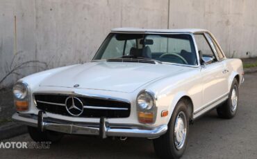 Mercedes-Benz-SL-Class-Cabriolet-1969-White-Green-135693-5