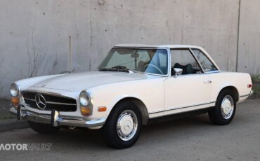 Mercedes-Benz-SL-Class-Cabriolet-1969-White-Green-135693-6