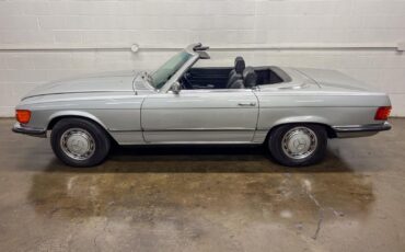 Mercedes-Benz-SL-Class-Cabriolet-1972-Gray-Black-154616-3