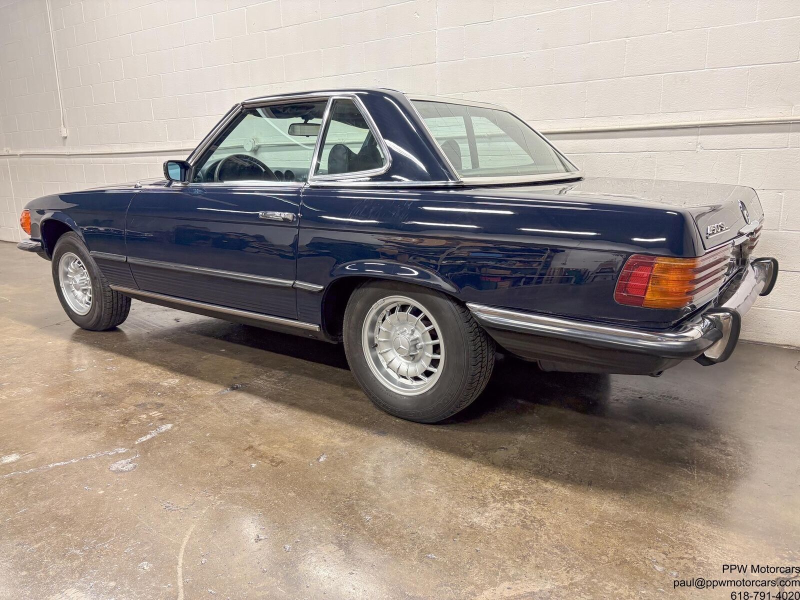 Mercedes-Benz-SL-Class-Cabriolet-1973-Blue-Blue-79447-14