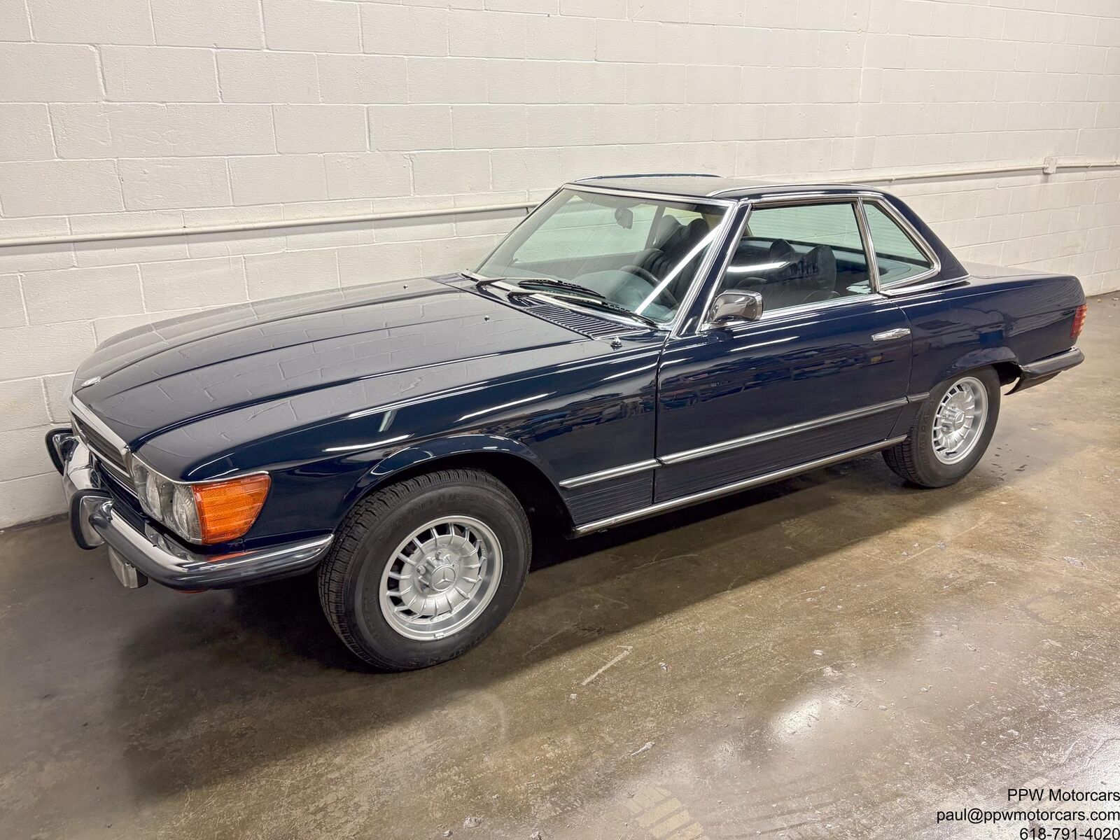 Mercedes-Benz-SL-Class-Cabriolet-1973-Blue-Blue-79447-16