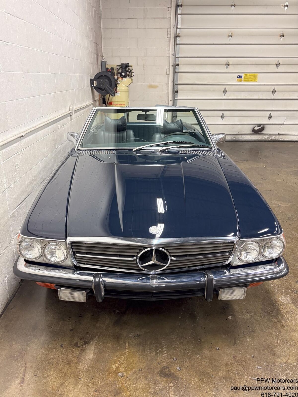 Mercedes-Benz-SL-Class-Cabriolet-1973-Blue-Blue-79447-37