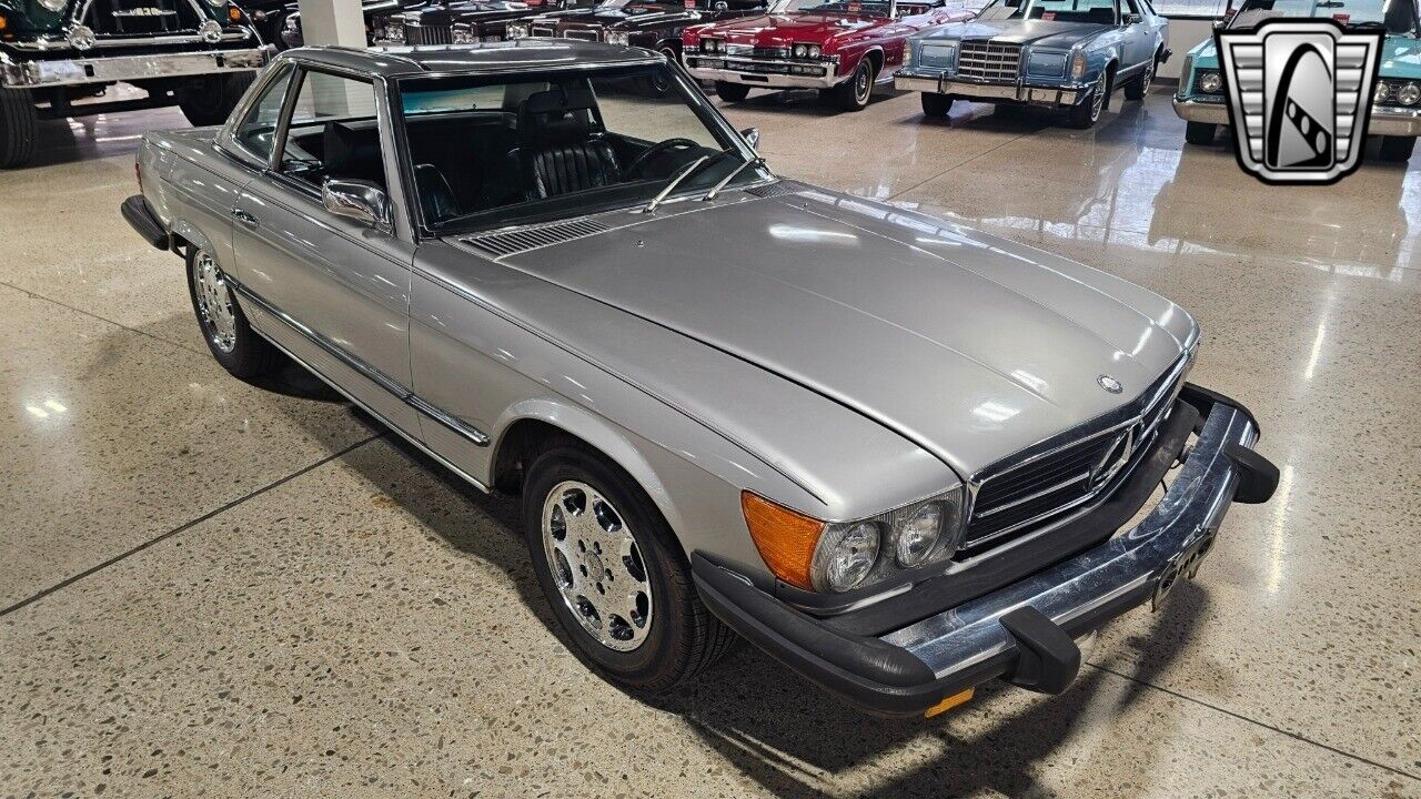 Mercedes-Benz-SL-Class-Cabriolet-1975-Gray-Black-104440-5