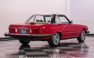 Mercedes-Benz-SL-Class-Cabriolet-1976-Red-Black-75885-11