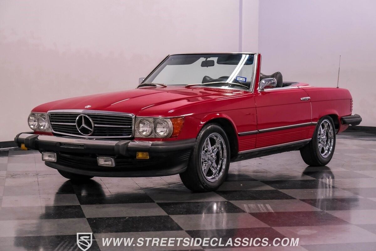 Mercedes-Benz-SL-Class-Cabriolet-1976-Red-Black-75885-5