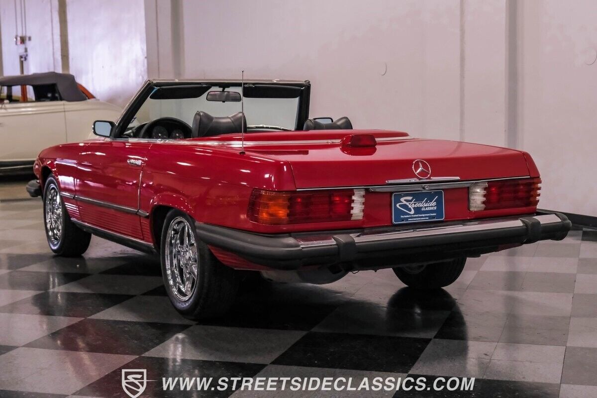 Mercedes-Benz-SL-Class-Cabriolet-1976-Red-Black-75885-9