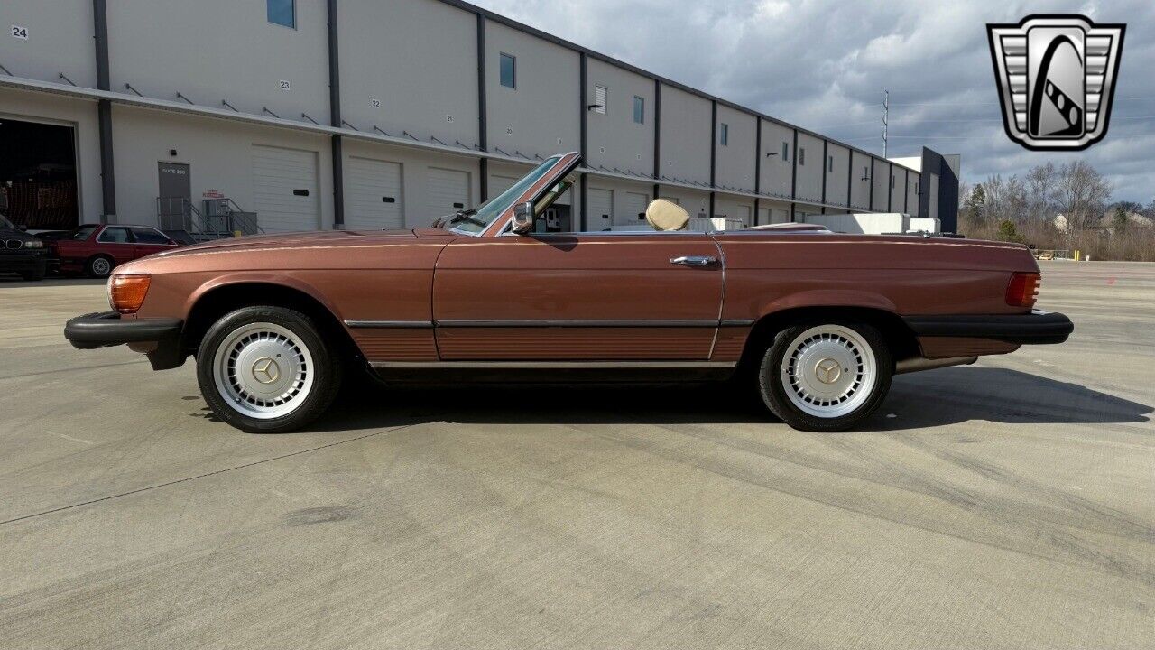 Mercedes-Benz-SL-Class-Cabriolet-1979-Brown-Tan-182002-3