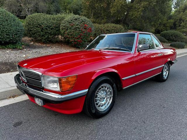 Mercedes-Benz-SL-Class-Cabriolet-1979-Red-Black-125563-12