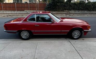 Mercedes-Benz-SL-Class-Cabriolet-1979-Red-Black-125563-13