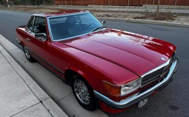 Mercedes-Benz-SL-Class-Cabriolet-1979-Red-Black-125563-14