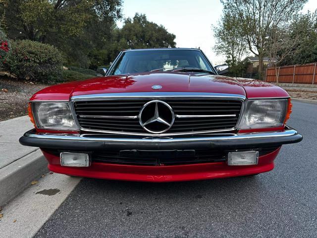 Mercedes-Benz-SL-Class-Cabriolet-1979-Red-Black-125563-17