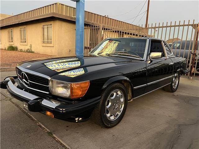 Mercedes-Benz-SL-Class-Cabriolet-1982-Black-Black-59546-6