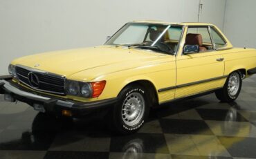 Mercedes-Benz-SL-Class-Cabriolet-1982-Yellow-Sand-Beige-83424-5