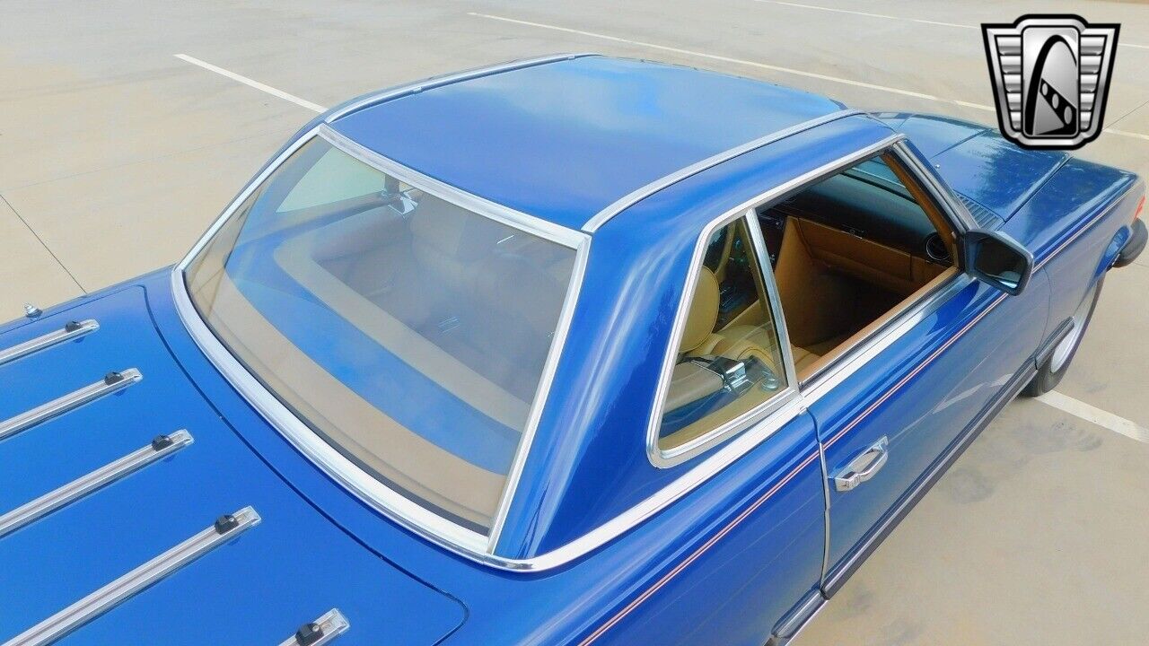 Mercedes-Benz-SL-Class-Cabriolet-1983-Blue-Tan-219534-2