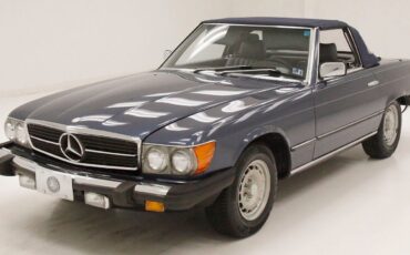 Mercedes-Benz-SL-Class-Cabriolet-1984-Blue-Gray-114405-1