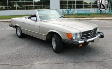 Mercedes-Benz-SL-Class-Cabriolet-1985-Silver-Brown-318333-7