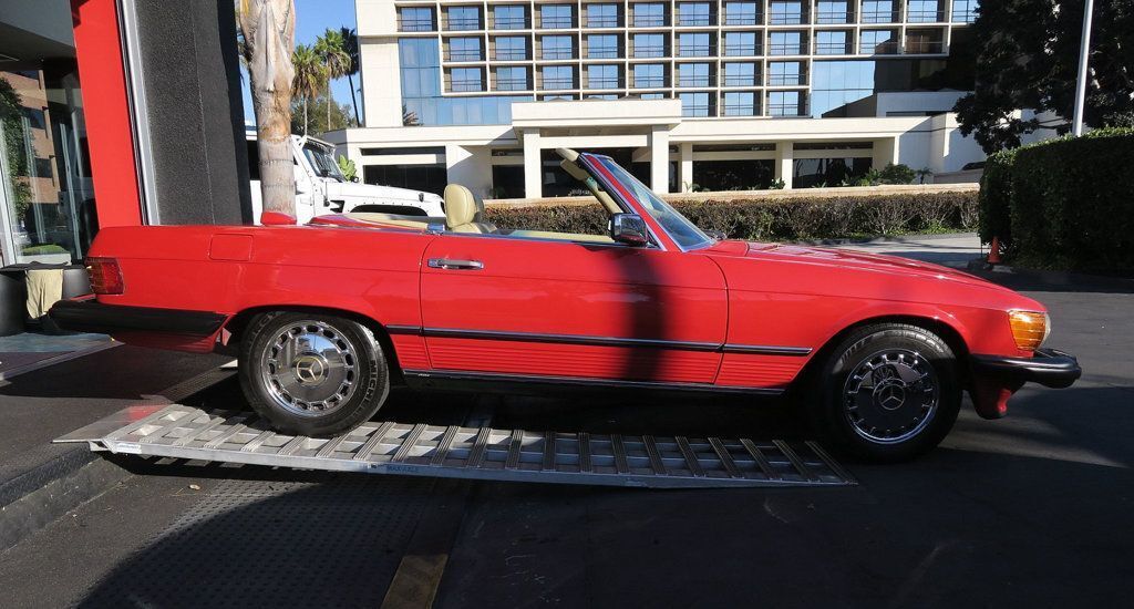 Mercedes-Benz-SL-Class-Cabriolet-1986-Red-Creme-Beige-174557-5