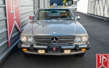 Mercedes-Benz-SL-Class-Cabriolet-1986-Silver-Palomino-125381-37