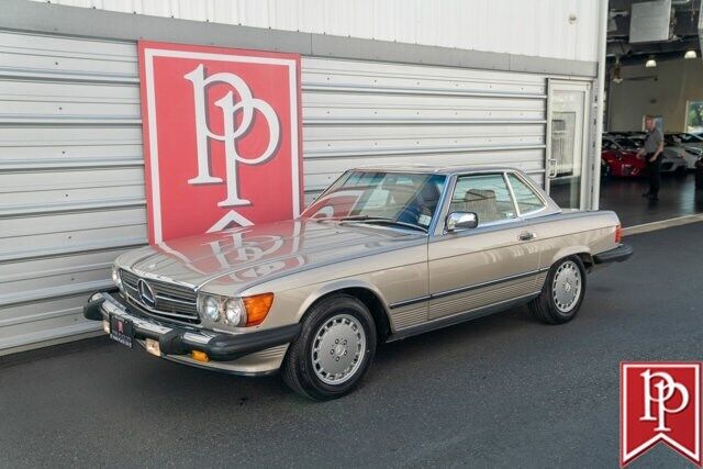 Mercedes-Benz-SL-Class-Cabriolet-1986-Silver-Palomino-125381-38