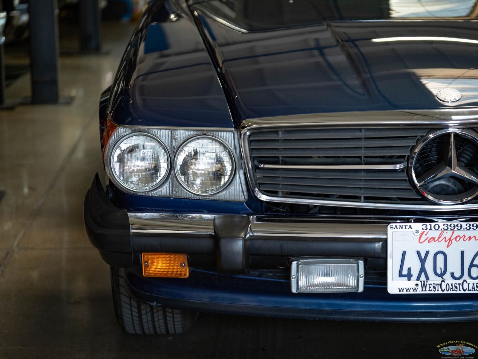 Mercedes-Benz-SL-Class-Cabriolet-1987-Blue-Blue-91853-13