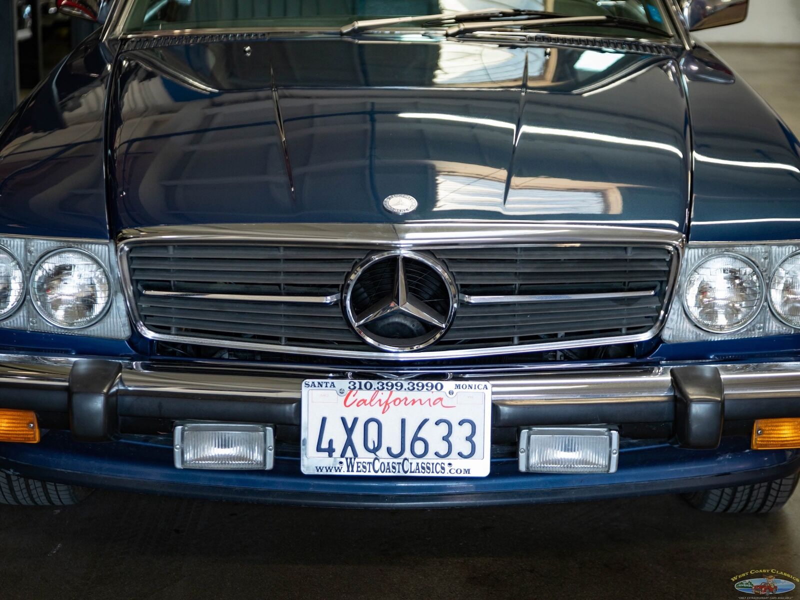 Mercedes-Benz-SL-Class-Cabriolet-1987-Blue-Blue-91853-14