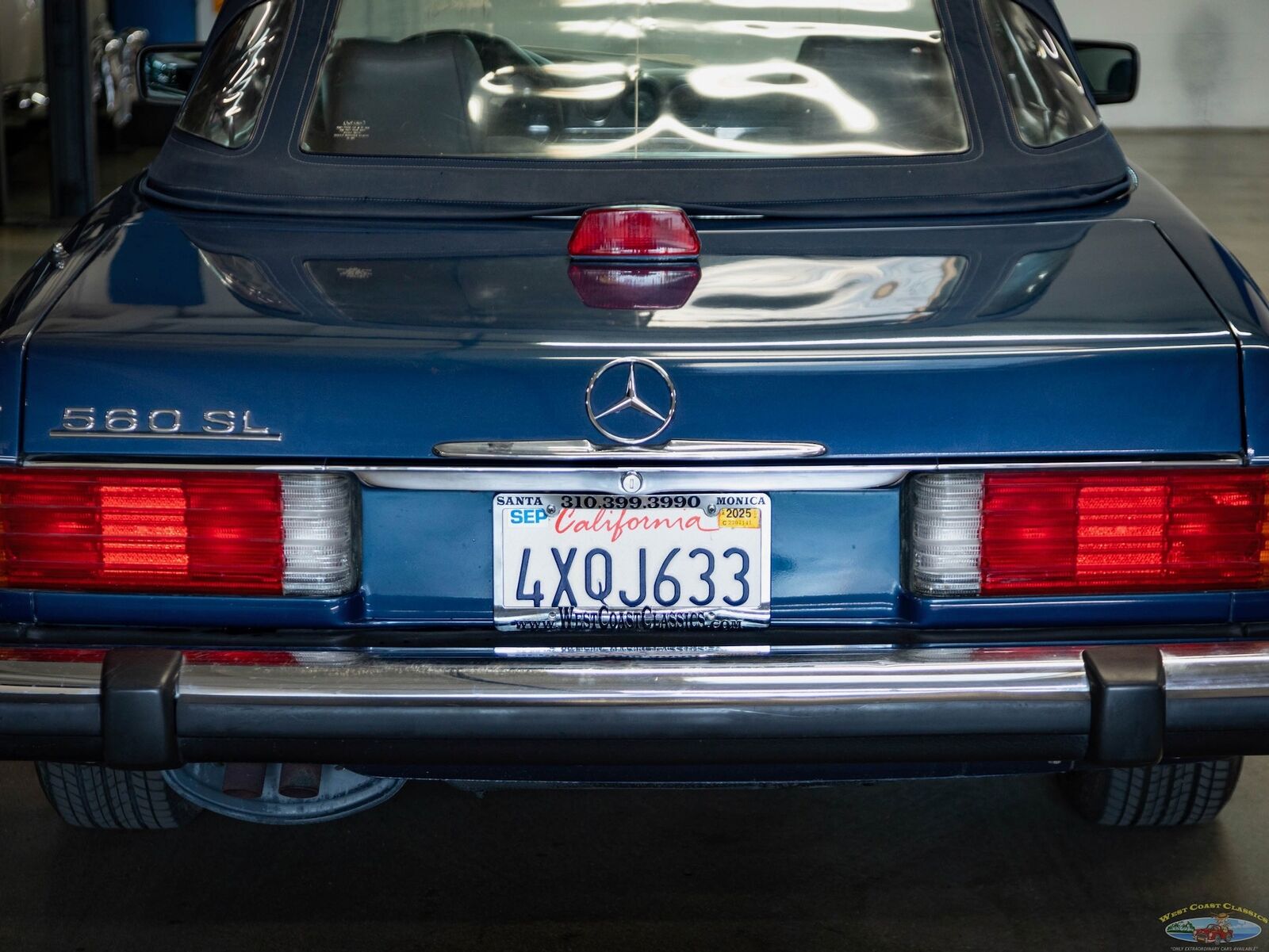 Mercedes-Benz-SL-Class-Cabriolet-1987-Blue-Blue-91853-18