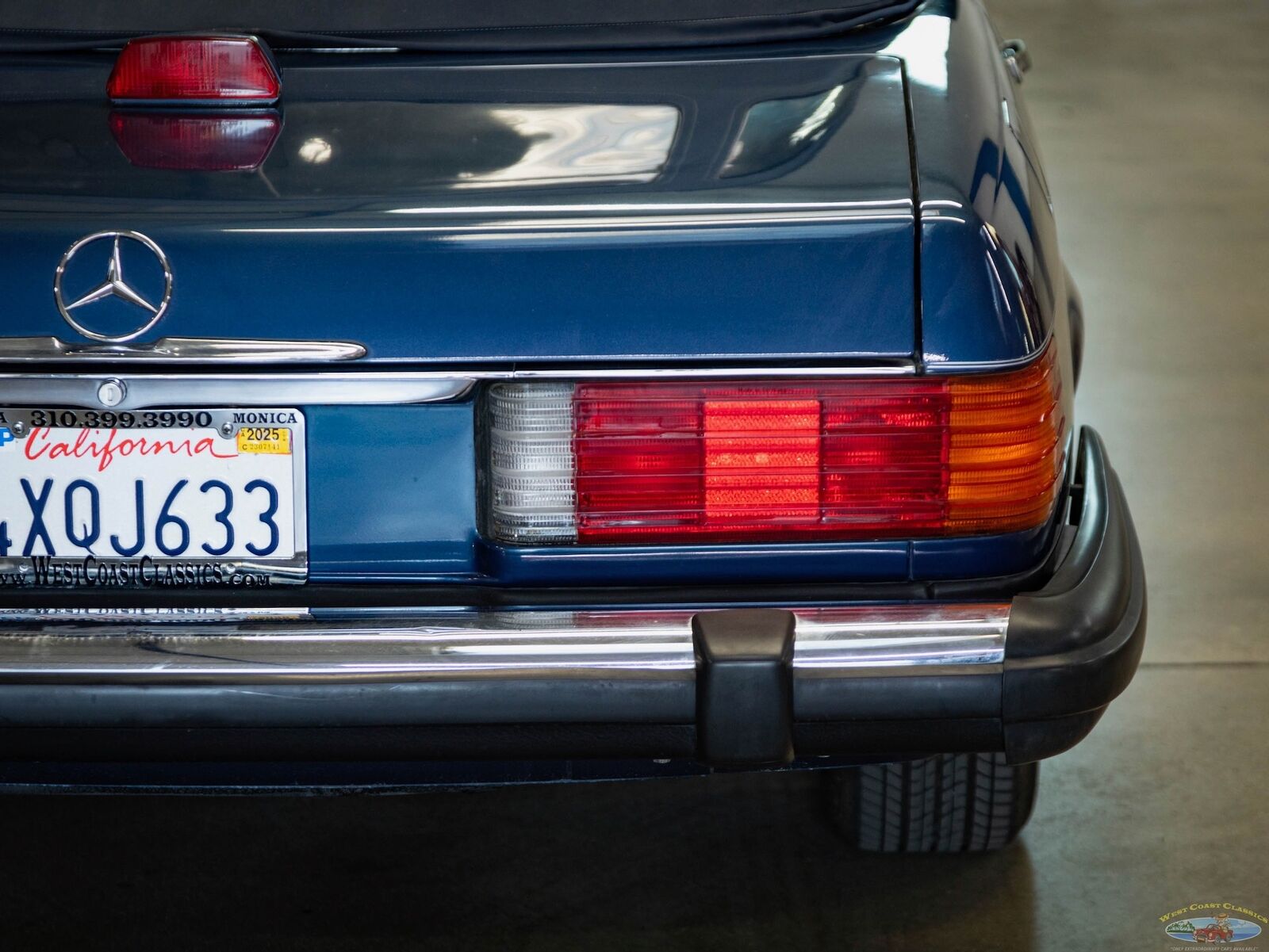 Mercedes-Benz-SL-Class-Cabriolet-1987-Blue-Blue-91853-19