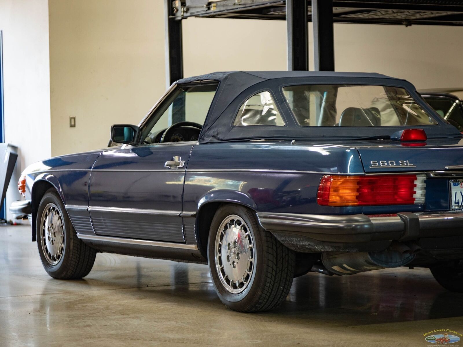 Mercedes-Benz-SL-Class-Cabriolet-1987-Blue-Blue-91853-21