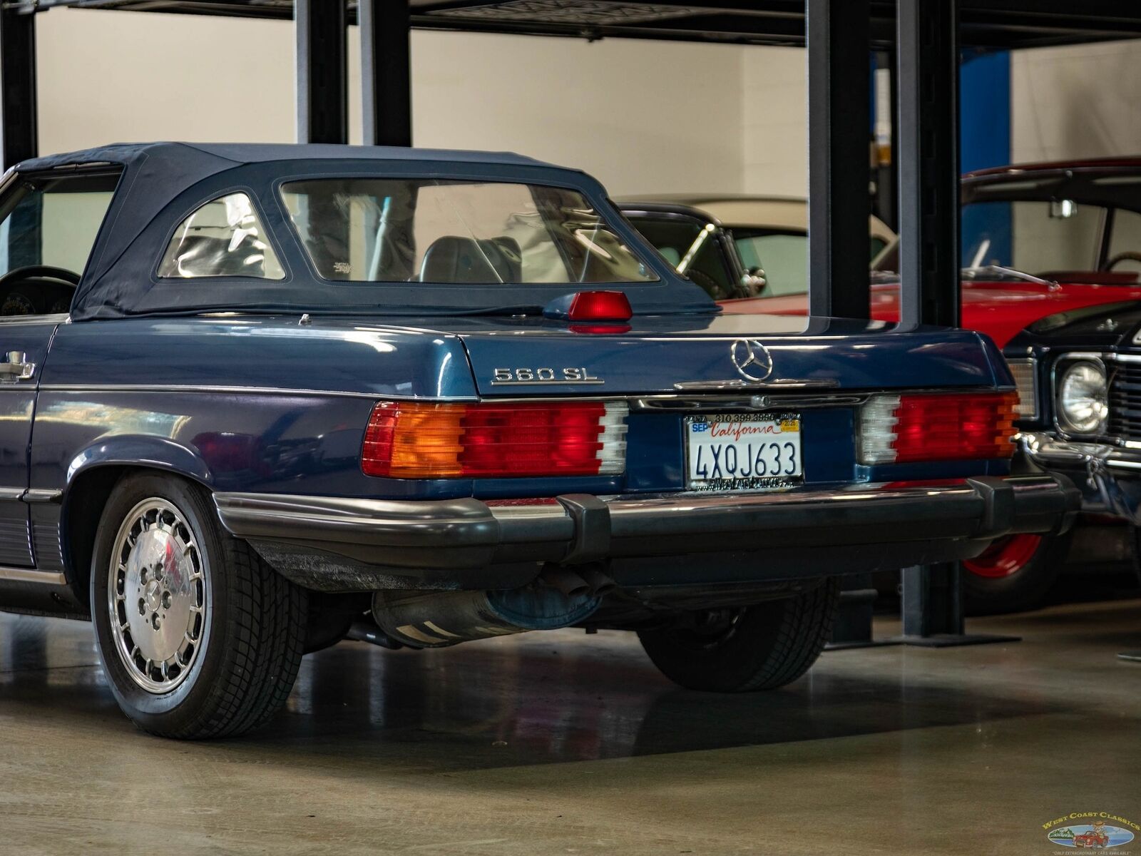 Mercedes-Benz-SL-Class-Cabriolet-1987-Blue-Blue-91853-22