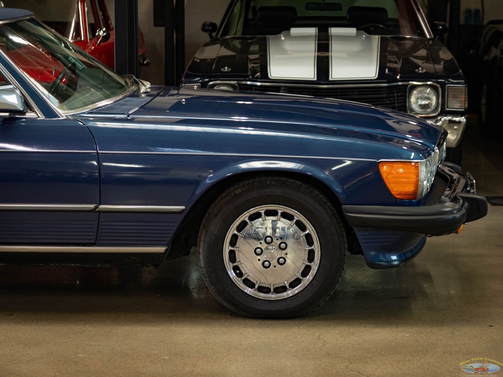 Mercedes-Benz-SL-Class-Cabriolet-1987-Blue-Blue-91853-3