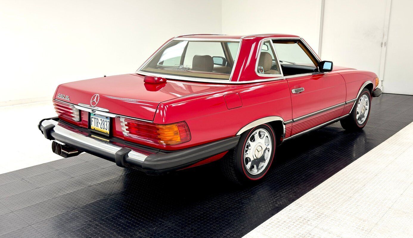 Mercedes-Benz-SL-Class-Cabriolet-1987-Red-Palomino-84849-10