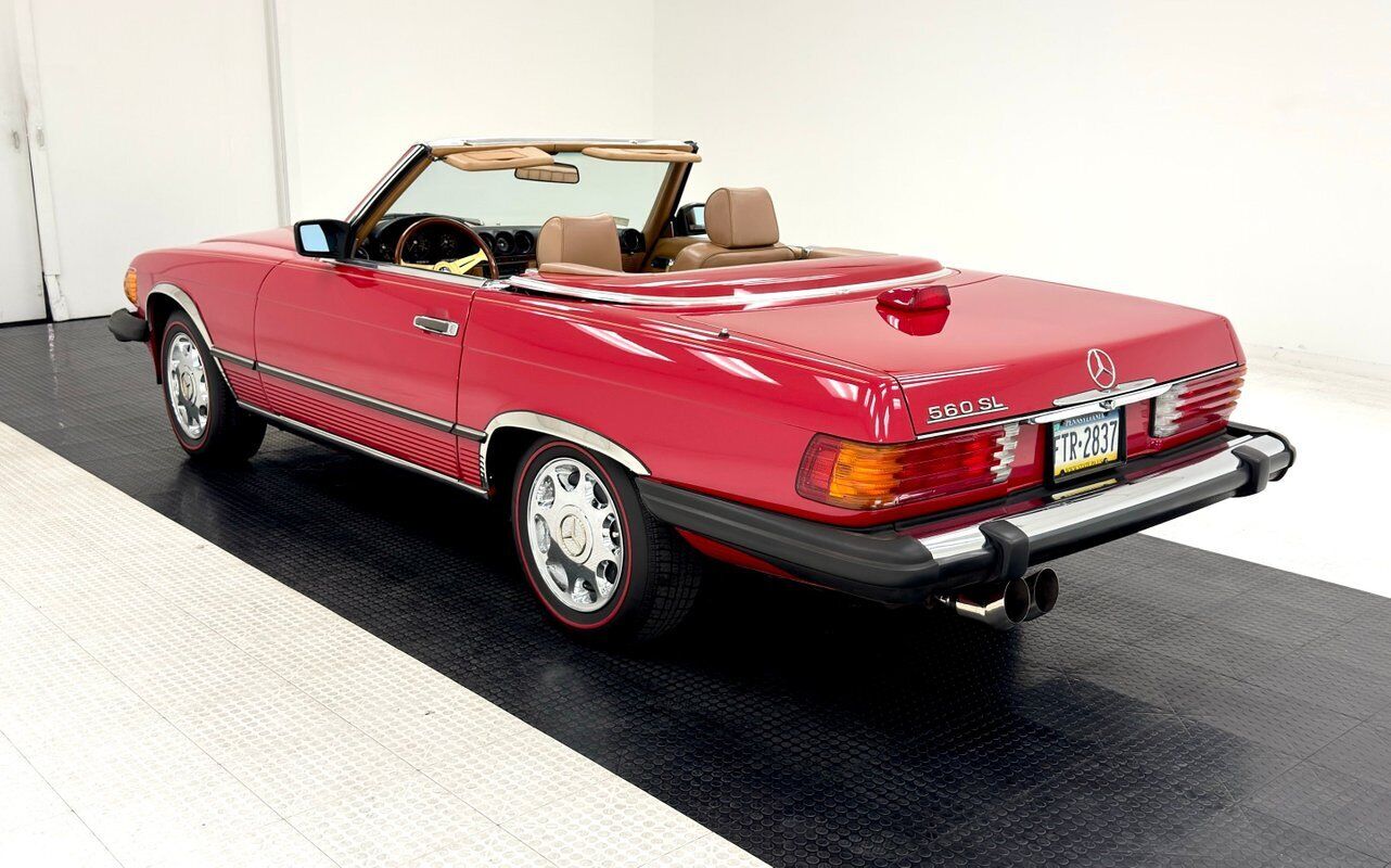 Mercedes-Benz-SL-Class-Cabriolet-1987-Red-Palomino-84849-8