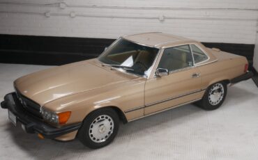 Mercedes-Benz-SL-Class-Cabriolet-1988-Gold-Tan-237216-7