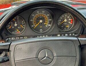 Mercedes-Benz-SL-Class-Cabriolet-1989-Red-Black-70422-13