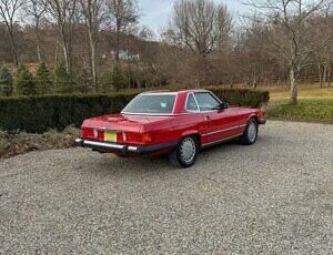 Mercedes-Benz-SL-Class-Cabriolet-1989-Red-Black-70422-6