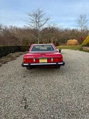 Mercedes-Benz-SL-Class-Cabriolet-1989-Red-Black-70422-7