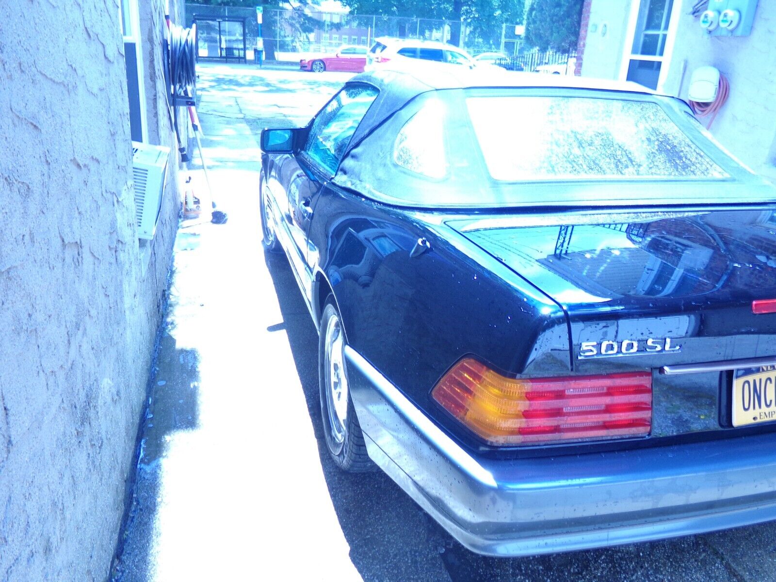 Mercedes-Benz-SL-Class-Cabriolet-1991-Black-Gray-128748-1