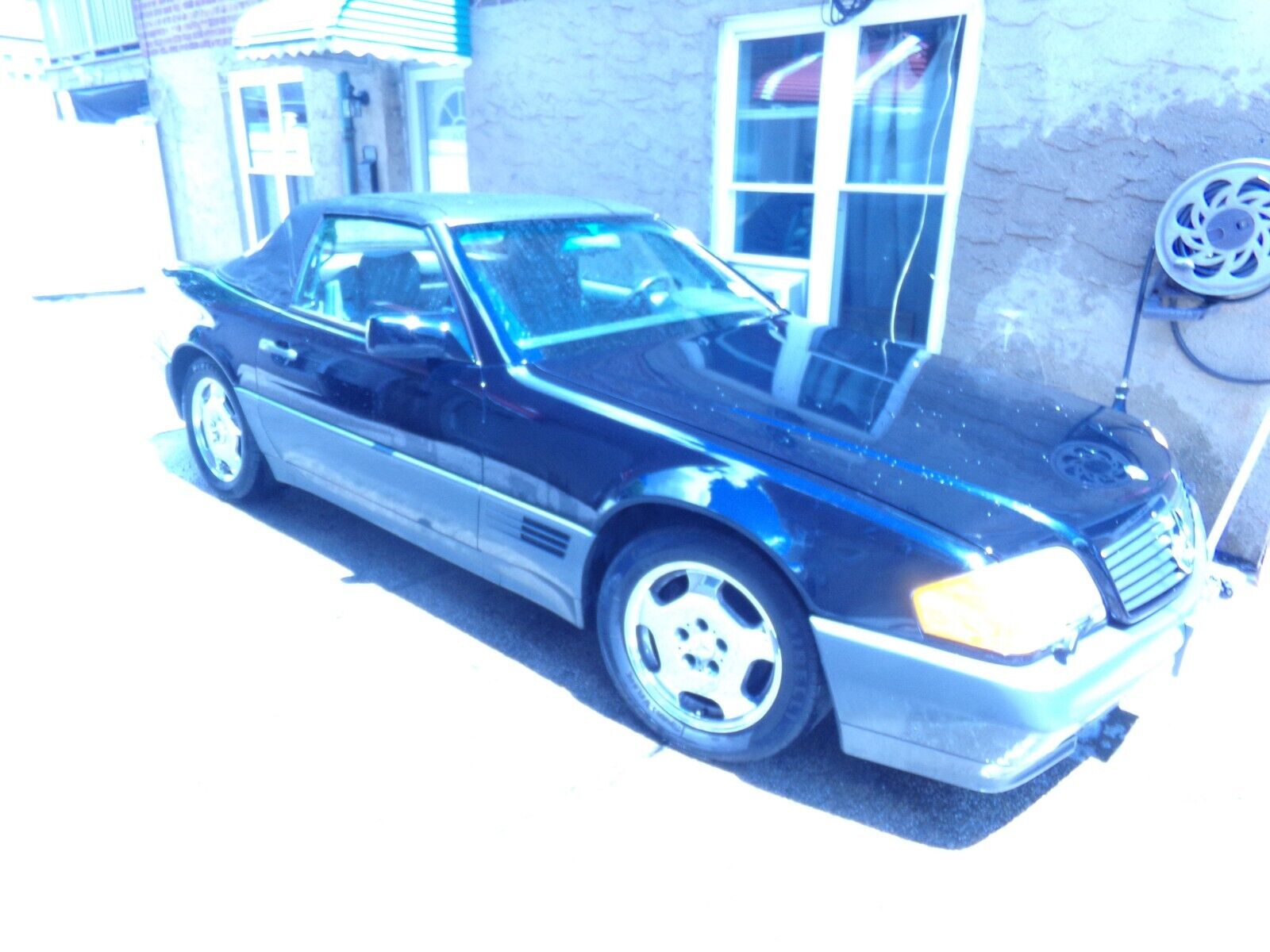 Mercedes-Benz-SL-Class-Cabriolet-1991-Black-Gray-128748-5