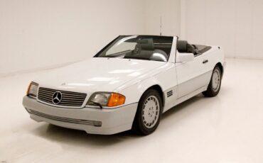 Mercedes-Benz-SL-Class-Cabriolet-1991-White-Gray-142673-1