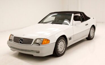 Mercedes-Benz-SL-Class-Cabriolet-1991-White-Gray-142673-2