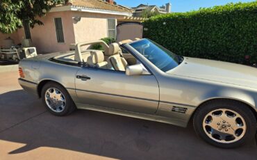 Mercedes-Benz-SL-Class-Cabriolet-1995-Smoke-Silver-Tan-104607-19