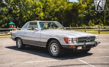 Mercedes-Benz-SL-Class-Coupe-1973-Gray-Tan-156700-8