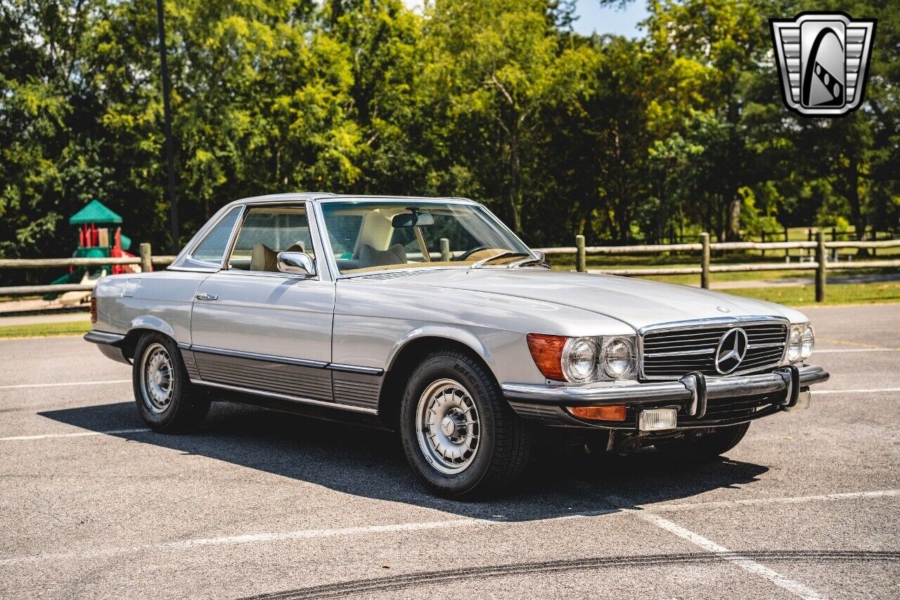 Mercedes-Benz-SL-Class-Coupe-1973-Gray-Tan-156700-8