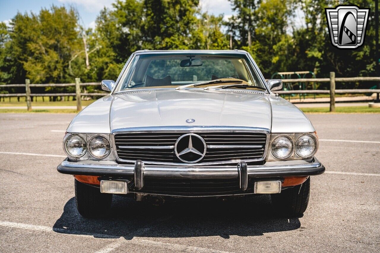 Mercedes-Benz-SL-Class-Coupe-1973-Gray-Tan-156700-9