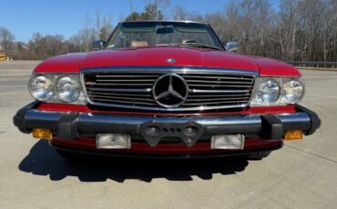 Mercedes-Benz-SL-Class-Coupe-1986-Red-Tan-129153-7