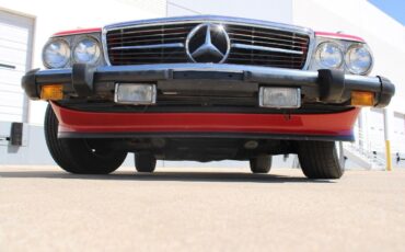 Mercedes-Benz-SL-Class-Coupe-1987-Red-Tan-97969-10