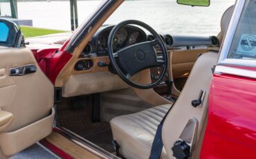 Mercedes-Benz-SL-Class-Coupe-1989-Red-Tan-170590-16